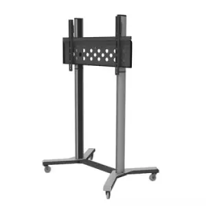 Image of PMV PMVTROLLEYXXL monitor mount / stand 2.54 m (100") Black Silver