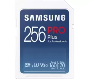 Image of Samsung Pro Plus Ultra Class 10 SDXC Memory Card - 256GB