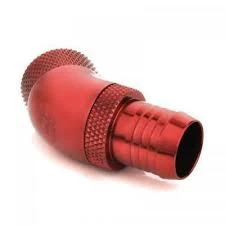 image of Bitspower Deep Blood Red Dual Rotary 45-Degree 1/2