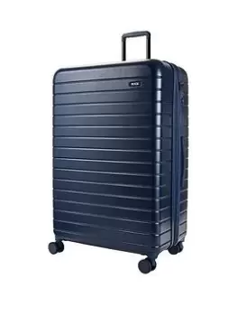 image of Rock Luggage Novo PY98501 8 Wheel Extra Large Navy Suitcase