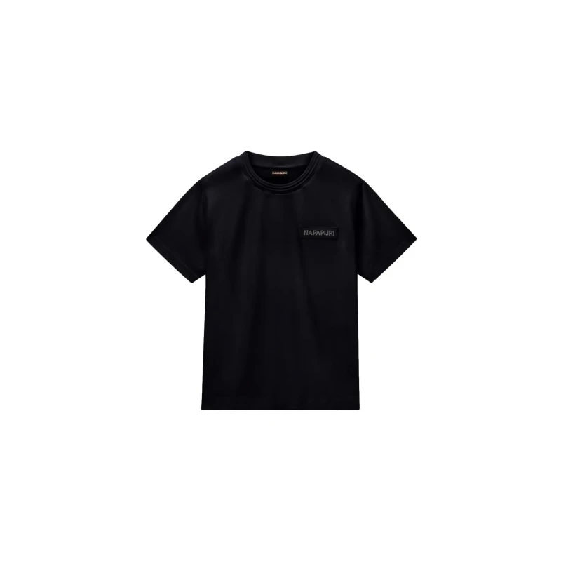 Image of Womens T-Shirt Napapijri Clarao Noir Female XS