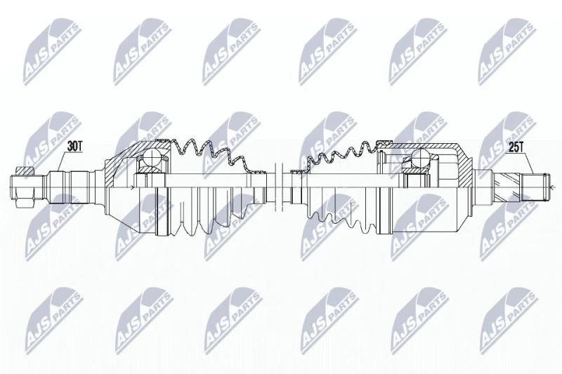 Image of NTY Drive shaft NTY NPW-PL-042