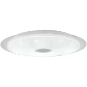 Image of Netlighting Moratica-A Moratica LED Decorative Flush Ceiling Light White, Transp