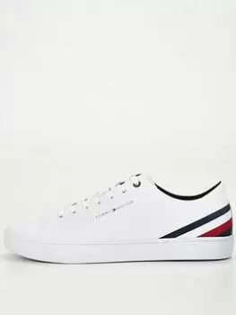 Image of Tommy Hilfiger Th Hi Vulc Core Low Lth Stripes
