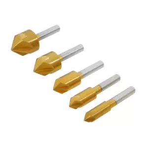 Image of BlueSpot Tools 20312 hss Titanium Countersink Bit Set 5 Piece B/S20312