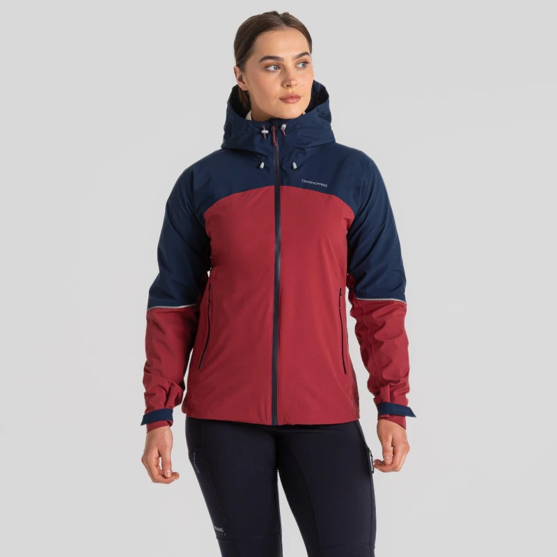 Image of Craghoppers Aisling Jkt Mulbjm/Bluny female 8