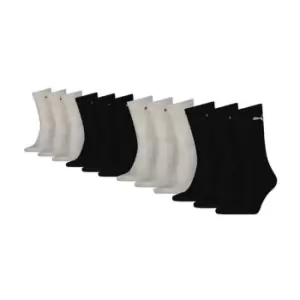 image of Puma Crew Socks 12 Pack - Multi