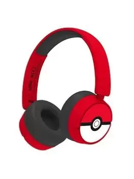 image of OTL Pokemon Pokeball PK1000 Kids Wireless Headphones