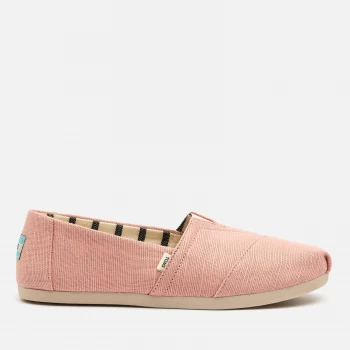Image of TOMS Womens Alpargata Vegan Canvas Pumps - Spanish Villa - UK 7