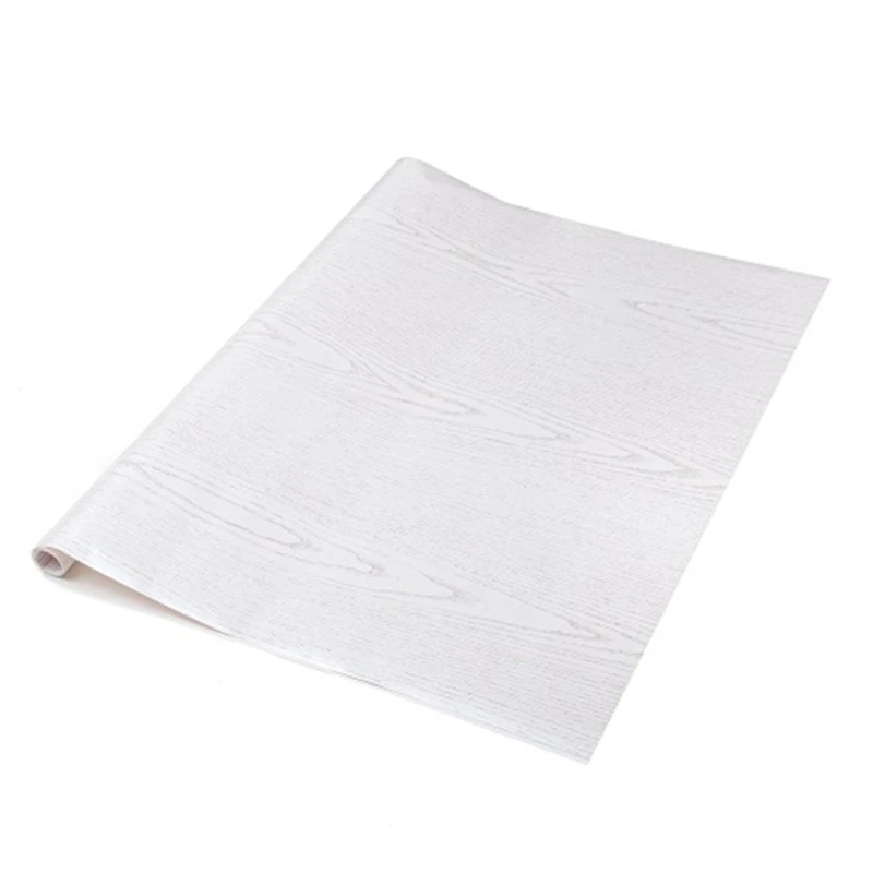 Image of D-C-Fix Pearlwood White Self Adhesive Vinyl Wrap Film Size: 675mm x 10000mm White Unisex 675mm x 10000mm