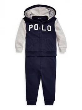 Image of Ralph Lauren Baby Boys Polo Tracksuit - Navy