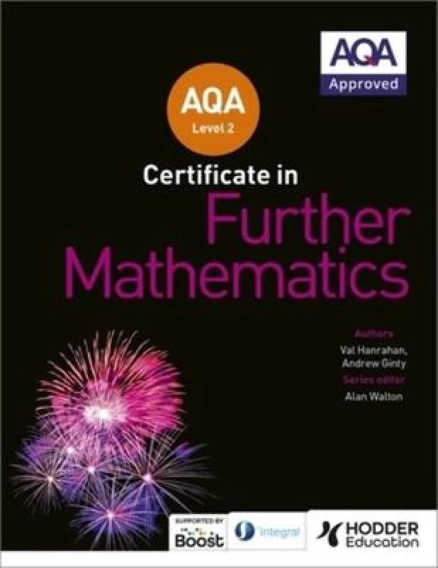 Image of Val Hanrahan AQA Level 2 Certificate in Further Mathematics Book Multi unisex