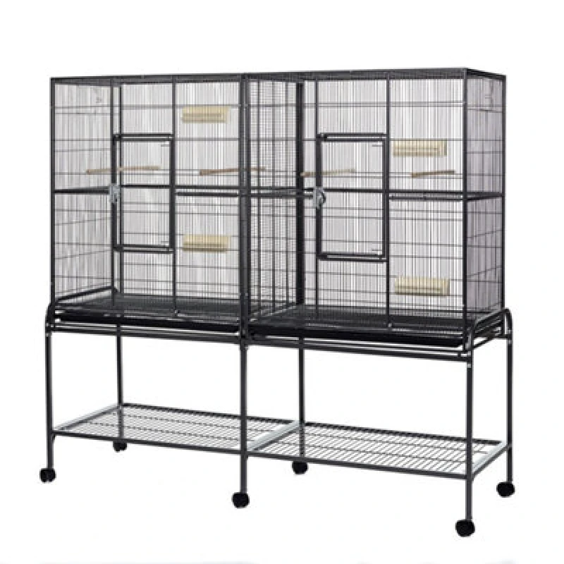 Image of Little Friends Elegance Double Metal Large Flight Cage