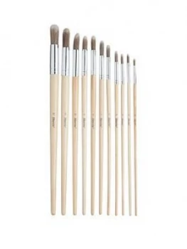 image of Harris 11 Pack Seriously Good Artists Round Paintbrushes