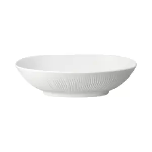 Image of Porcelain Arc White Serving Bowl