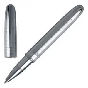 Image of Hugo Boss Stripe Chrome Rollerball Pen