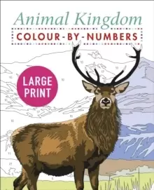 Image of Large Print Animal Kingdom Colour-by-Numbers