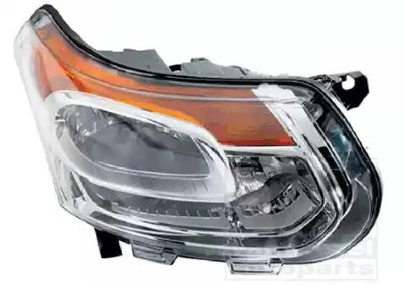Image of VAN WEZEL 0928962 Headlights H7/H1, Right, with motor for headlamp levelling Headlight (259)