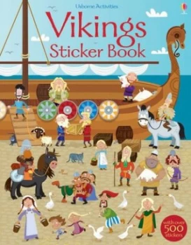 Image of Vikings Sticker Book by Fiona Watt Book
