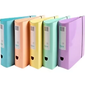 Image of Exacompta Lever Arch File Assorted 53760E Carton Pack of 6