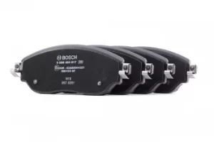 Image of Bosch Brake Pads RENAULT,FIAT 0 986 494 817 4423332,4423587,95518304 Disk Pads,Brake Pad Set, disc brake 95518893,6000620046,6000620616,K6000620046