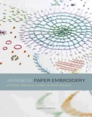 Image of japanese paper embroidery