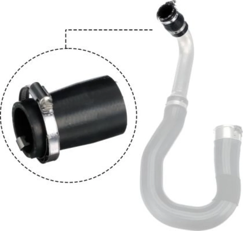 Image of GATES Charger intake hose GATES 09-1391