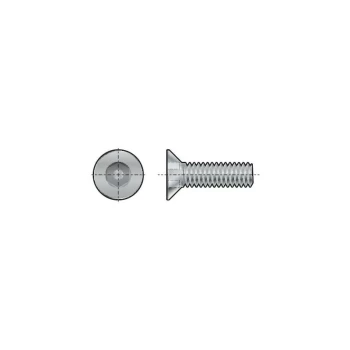 Image of M8X16 A2 St/St Pin Hex Countersunk M/C Screw- you get 5 - Qualfast