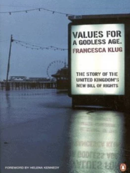 Image of Values for a Godless Age by Francesca Klug Book
