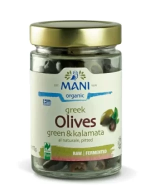 Image of Mani Pitted Mixed Olives 175g