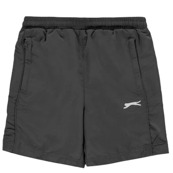 image of Slazenger Woven Shorts Junior Boys - Charcoal