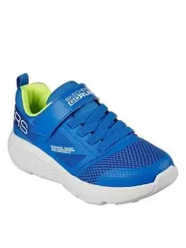 Image of Skechers Boys Go Run Elevate Trainer, Blue, Size 12 Younger