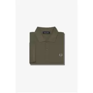 Image of Fred Perry Plain Polo Shirt - Green