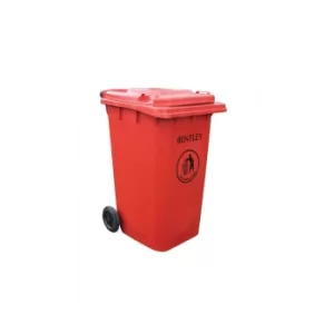 Image of Charles Bentley Wheelie Bin 120 Litre, red