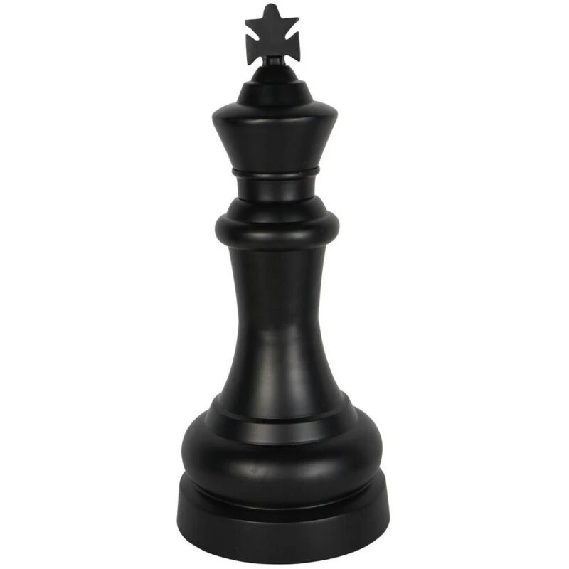 Image of Buttercup Farm Decorative King - Aluminium - L29 X W29 X H67cm - Black