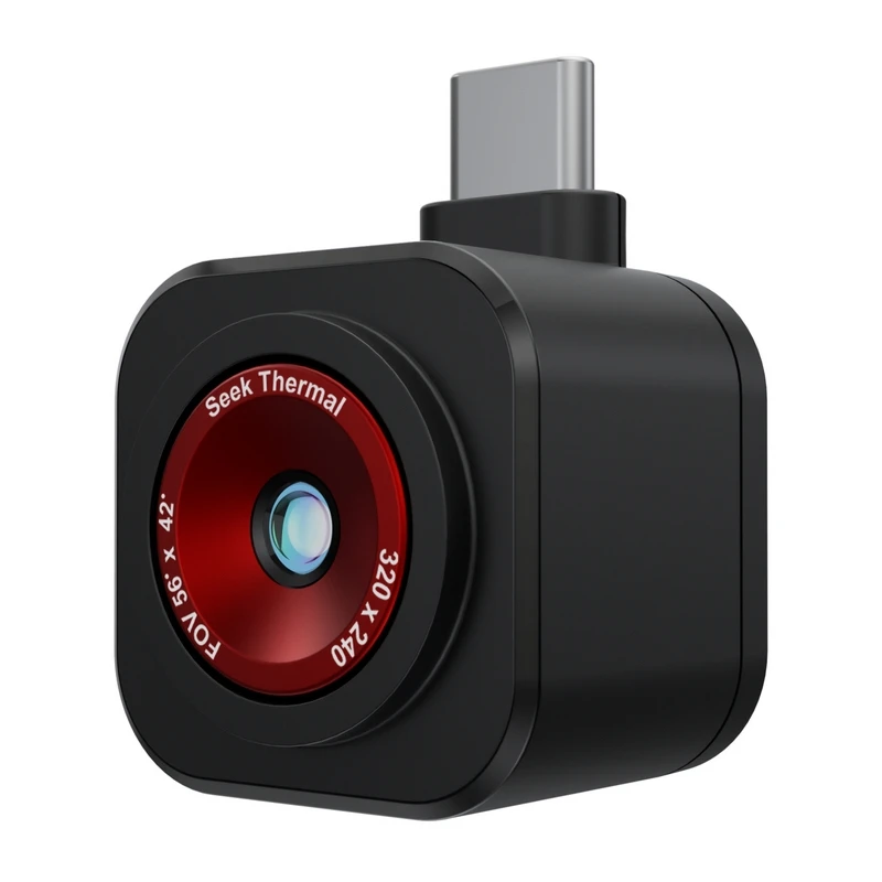 Image of Seek Thermal CQ-ABAX thermal imaging camera Black 320 x 240 pixels