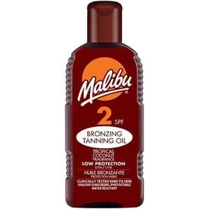 image of Malibu Bronzing Tanning Oil SPF2 200ml