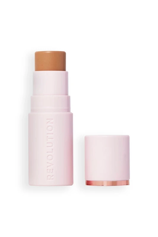 Image of Revolution Womens Skin Silk Bronzer Stick 4.8g in Light Sunkissed Light Sunkissed Female