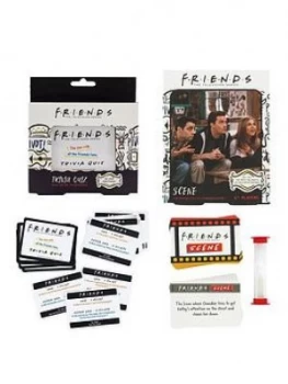 Image of Disney Friends Trivia Quiz & Friends Scene Card Games
