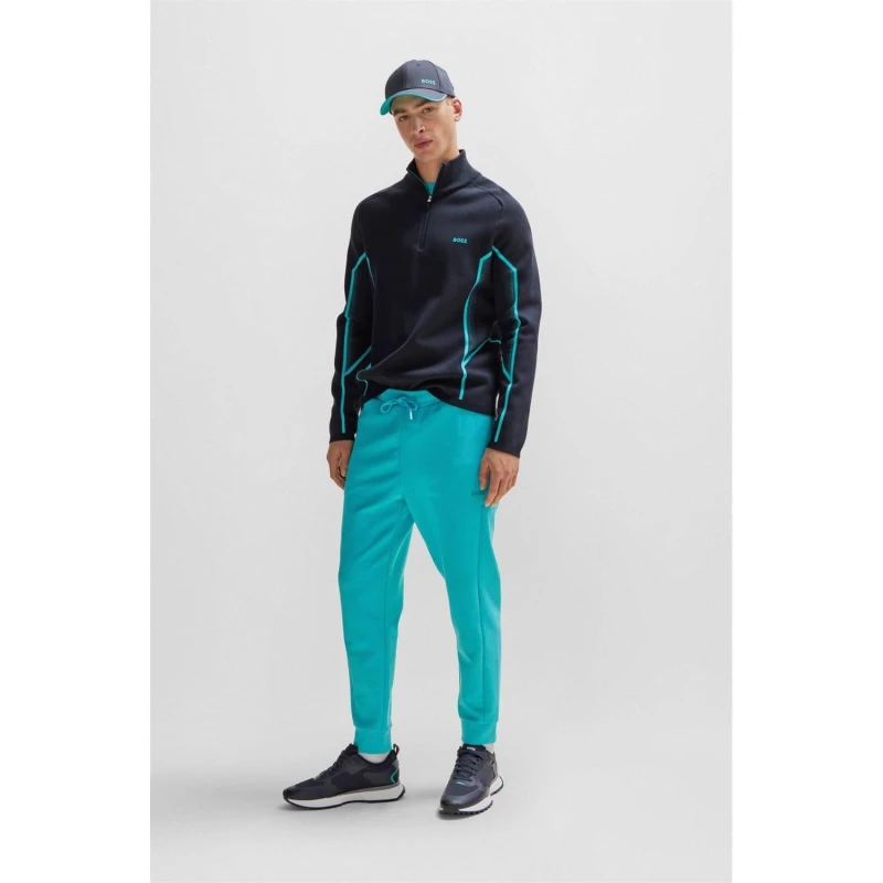 Image of Boss Jonah Running Trainers Dark Blue male UK 12