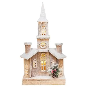 Image of Cosy Xmas Church & Chimney