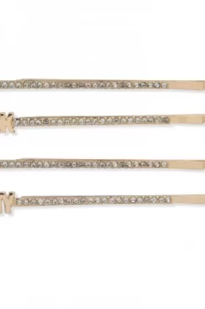 Image of DKNY Logo Bobby 4 Pins Set 60572227-887