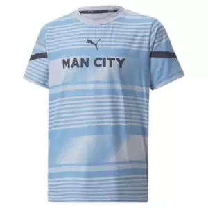 Image of Puma Manchester City PM Jersey Juniors - Blue