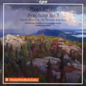 Image of Hugo Alfven Symphony No 3/Uppsala Rhapsody/ by Hugo Alfven CD Album