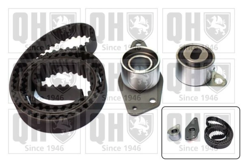 Image of QUINTON HAZELL Timing belt kit QUINTON HAZELL QBK241