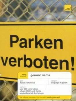 Image of German Verbs by Silvia Robertson Book
