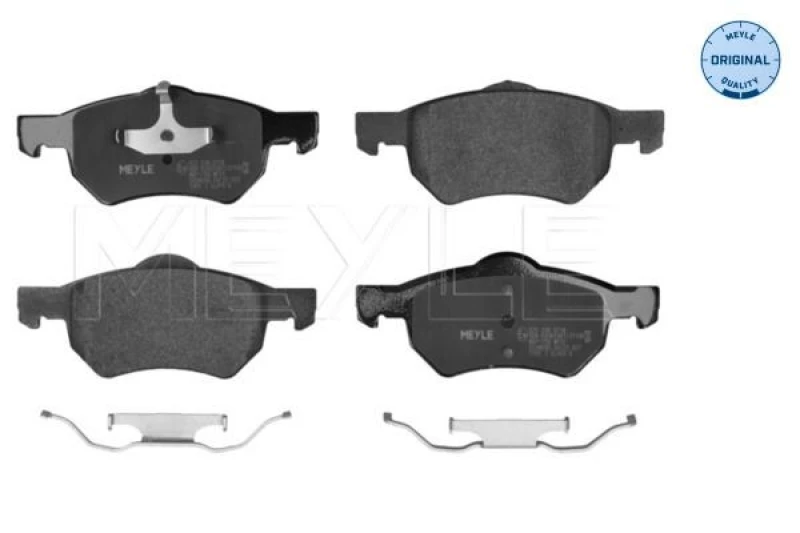 Image of Brake pad set MEYLE 025 238 0718