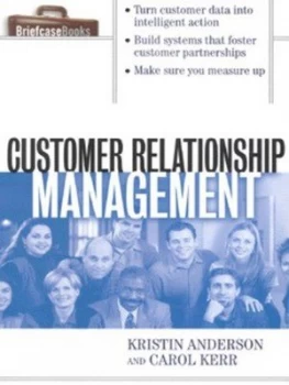 Image of Customer Relationship Management by Kristin Anderson Book