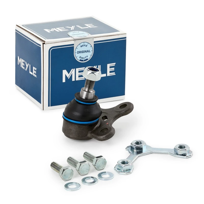 Image of MEYLE 116 010 8249 Ball joint Original Quality, with fastening/mounting material Support-/Steering Link (2462)