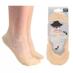 Image of Secret Socks Scallop Nude